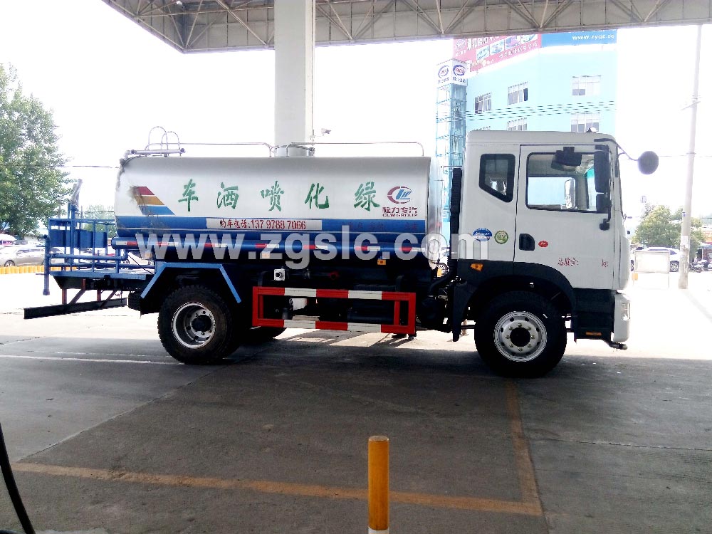 12方程力東風D9灑水車黃牌(國五)