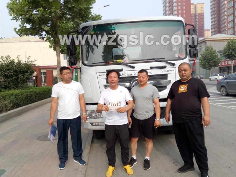 2019/06/13，北京王總在程力集團(tuán)訂購了第二輛東風(fēng)D9噴霧車，單號：190620