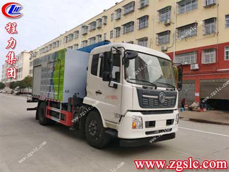 無所不能的樹枝修剪臂——程力園林樹枝粉碎車（帶粉碎）