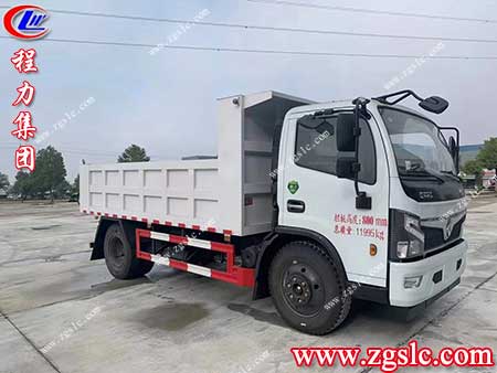 程力東風福瑞卡自卸車，造就的是半個工程的輝煌